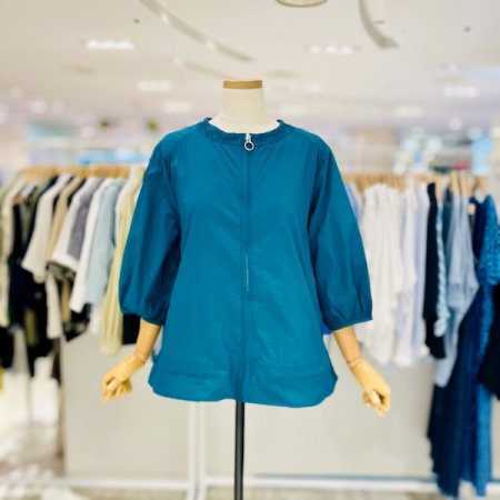 노카라 셔링 자켓