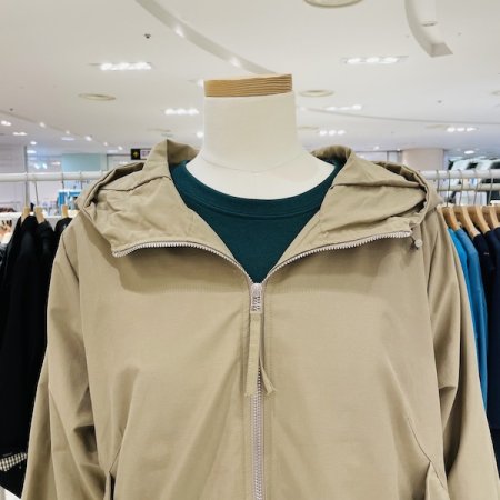 후드 사선 포켓 자켓