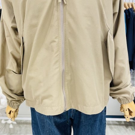 후드 사선 포켓 자켓