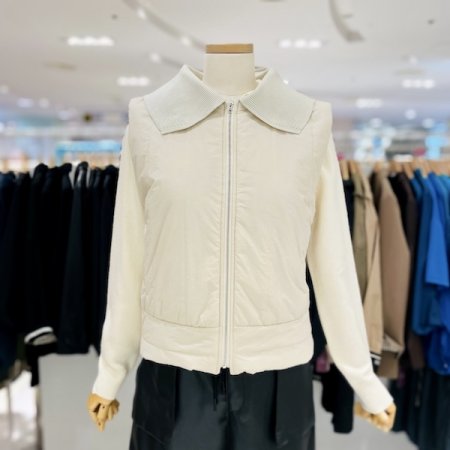 애리 시보리 패딩 조끼