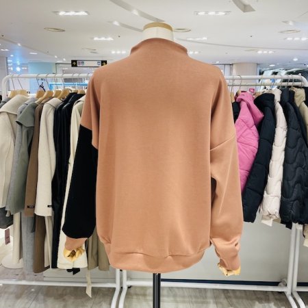 모나코 블록 배색 티셔츠