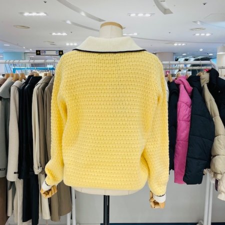 카라 니트 홀릭 가디건