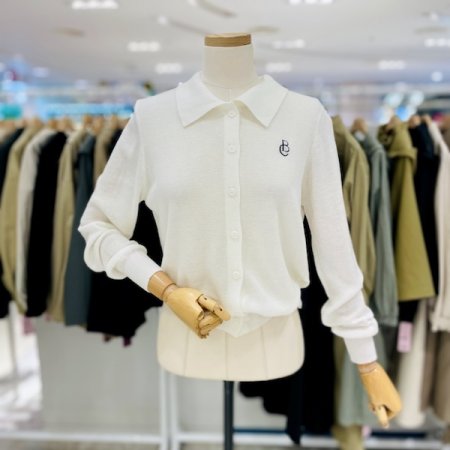 카라 니트 브리씨 가디건