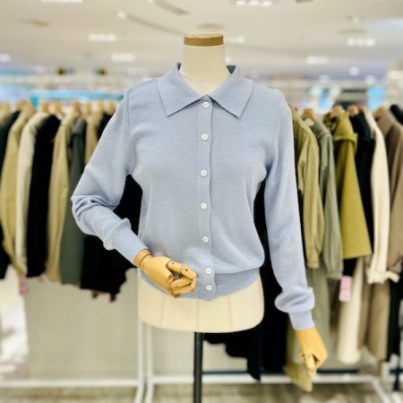 카라 니트 브리씨 가디건