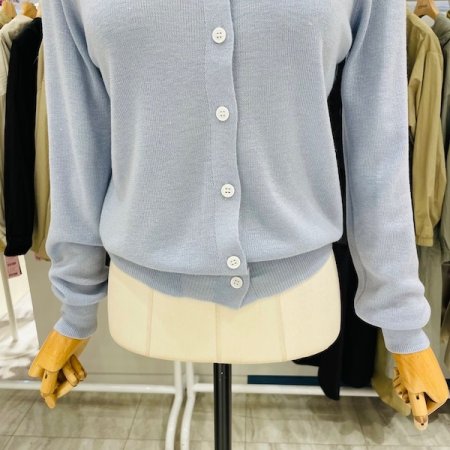카라 니트 브리씨 가디건