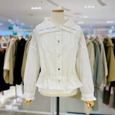 빅카라 레터링 스트링 점퍼