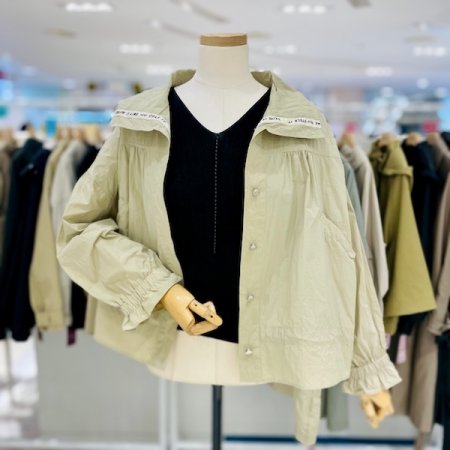 빅카라 레터링 스트링 점퍼