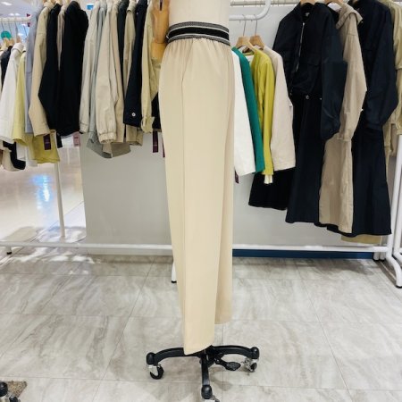 레터링 밴드 팬츠