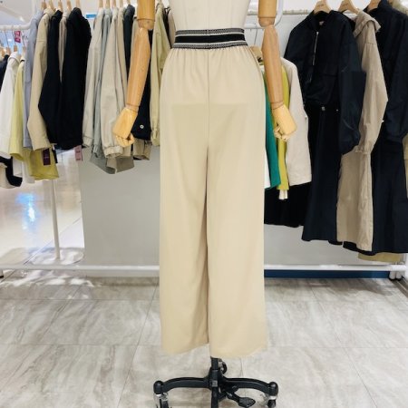 레터링 밴드 팬츠