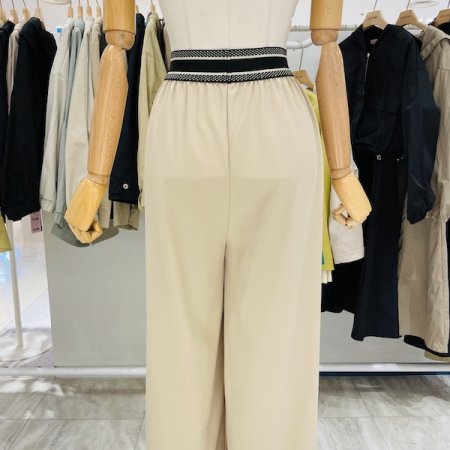 레터링 밴드 팬츠