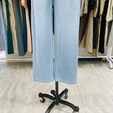 스트레이트 여름 데님팬츠