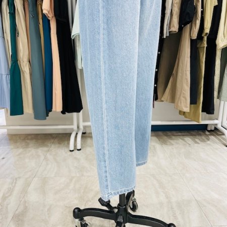 스트레이트 여름 데님팬츠