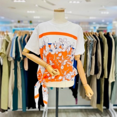 옆묶음 선셋 티셔츠