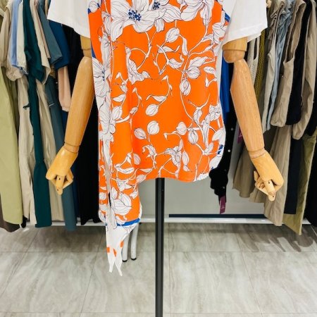 옆묶음 선셋 티셔츠