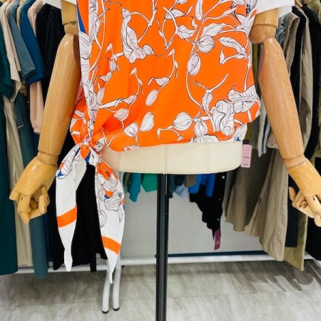 옆묶음 선셋 티셔츠