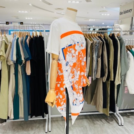 옆묶음 선셋 티셔츠