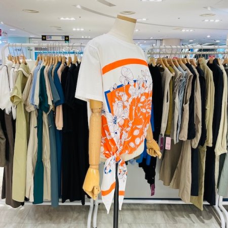 옆묶음 선셋 티셔츠