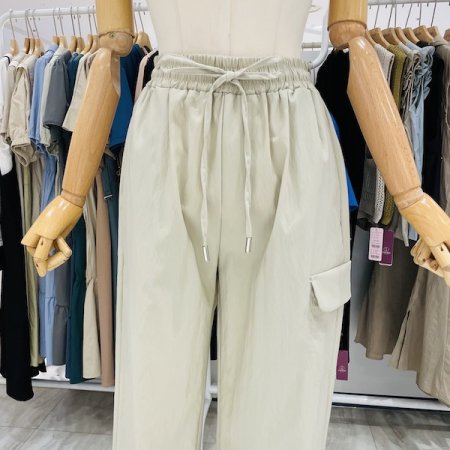 언발 포켓 팬츠