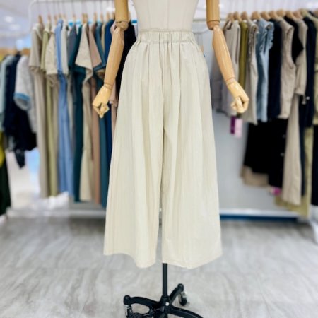 투턱 와이드 팬츠