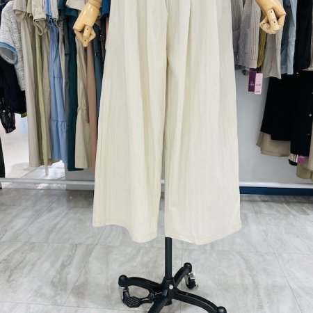 투턱 와이드 팬츠