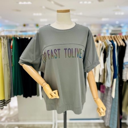 홀로그램 레터링 티셔츠