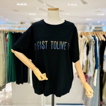 홀로그램 레터링 티셔츠