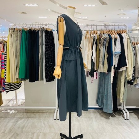 롱 지퍼 원피스