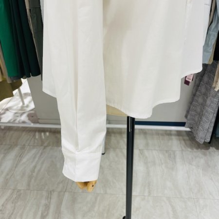 레이스 단장 블라우스