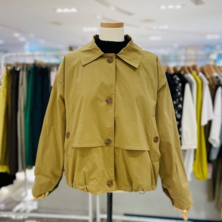 숏 트렌치 자켓