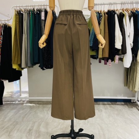 핀턱 와이드 슬랙스