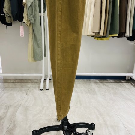 포켓 3버튼 벤딩 배기 팬츠