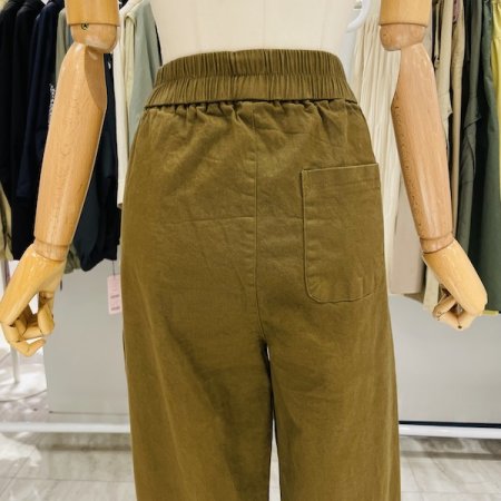 포켓 3버튼 벤딩 배기 팬츠