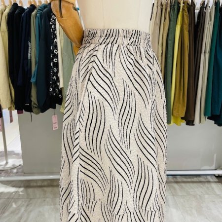 헤이즐 밴딩 A라인 스커트