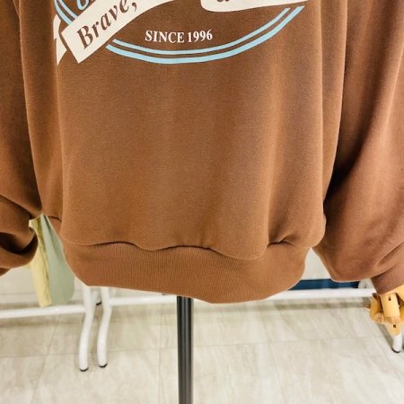 걸스 카라 맨투맨