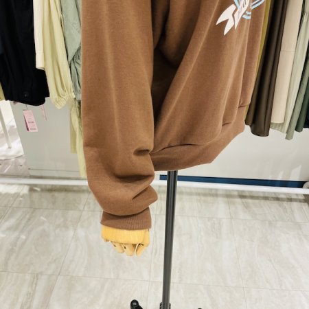 걸스 카라 맨투맨