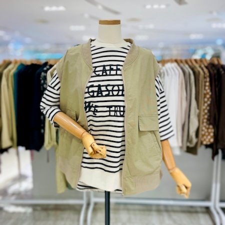 박시 시보리 조끼