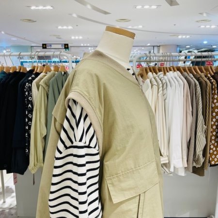 박시 시보리 조끼