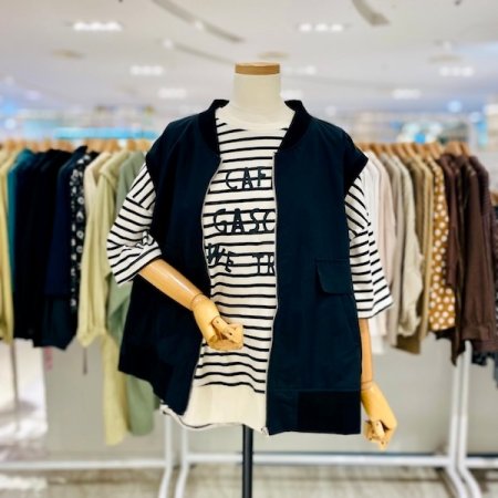 박시 시보리 조끼