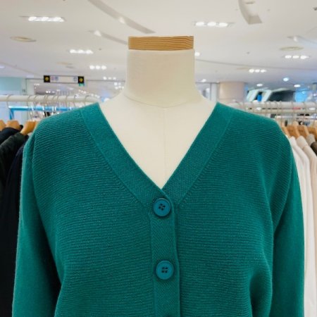 가오리 니트 가디건