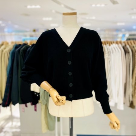 가오리 니트 가디건