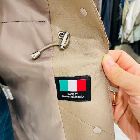 양 가죽 롱 베스트