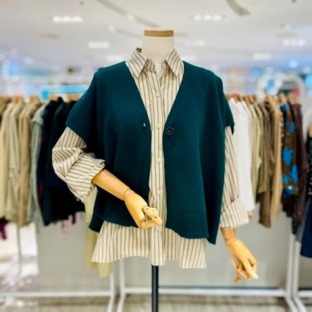 망또 니트 베스트