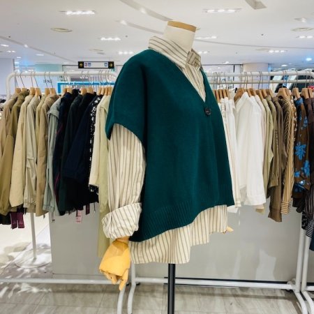 망또 니트 베스트