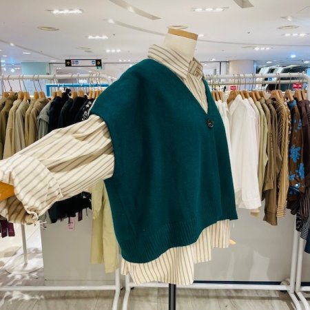 망또 니트 베스트