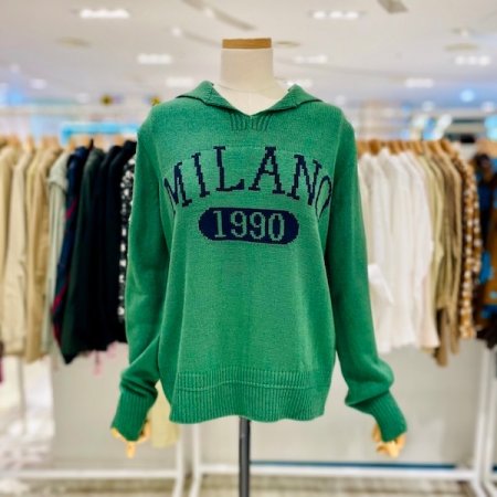 밀라노 세일러 카라 니트