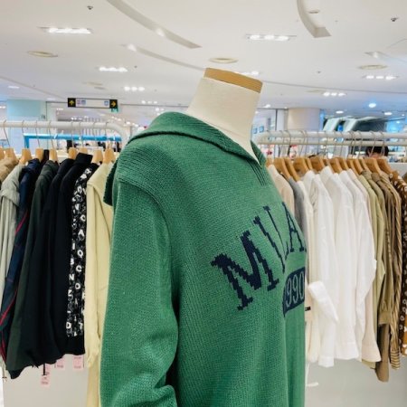 밀라노 세일러 카라 니트