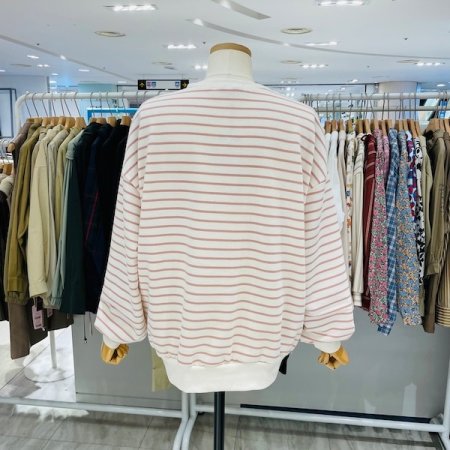 단 와이드 표범 티셔츠