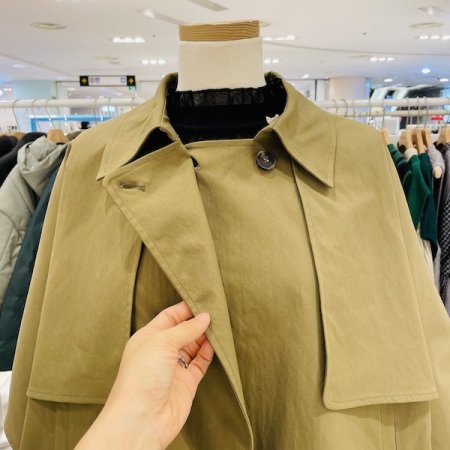 케이프 바바리 자켓