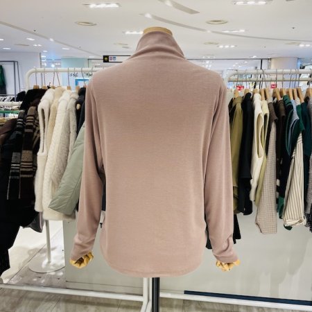 B자수 제나 폴라티셔츠