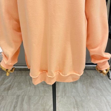 썸씽 루즈핏 기모 맨투맨